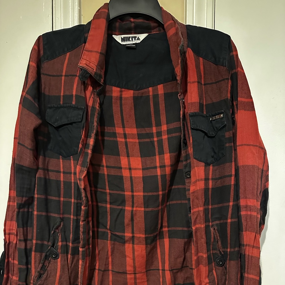 Five Flannel Button Up Bundle